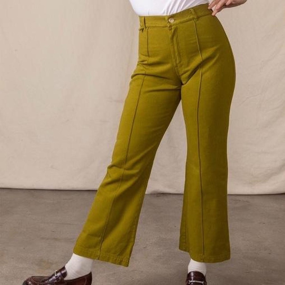 Big Bud Press Western Pants Olive Green L
